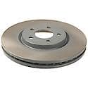 Run-True Metallurgic-Gray Coated Brake Disc (Rotor)