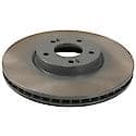 Run-True Metallurgic-Gray Coated Brake Disc (Rotor)