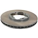 Run-True Metallurgic-Gray Coated Brake Disc (Rotor)