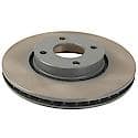 Run-True Metallurgic-Gray Coated Brake Disc (Rotor)