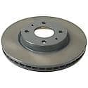 Run-True Metallurgic-Gray Coated Brake Disc (Rotor)