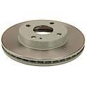 Run-True Metallurgic-Gray Coated Brake Disc (Rotor)