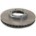 Run-True Metallurgic-Gray Coated Brake Disc (Rotor)