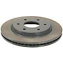 Run-True Metallurgic-Gray Coated Brake Disc (Rotor)