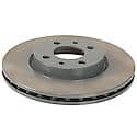 Run-True Metallurgic-Gray Coated Brake Disc (Rotor)