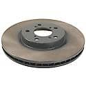 Run-True Metallurgic-Gray Coated Brake Disc (Rotor)