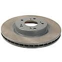 Run-True Metallurgic-Gray Coated Brake Disc (Rotor)