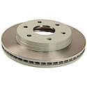 Run-True Metallurgic-Gray Coated Brake Disc (Rotor)