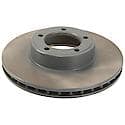 Run-True Metallurgic-Gray Coated Brake Disc (Rotor)