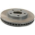 Run-True Metallurgic-Gray Coated Brake Disc (Rotor)