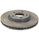 Run-True Metallurgic-Gray Coated Brake Disc (Rotor)