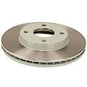 Run-True Metallurgic-Gray Coated Brake Disc (Rotor)