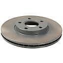 Run-True Metallurgic-Gray Coated Brake Disc (Rotor)