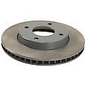 Run-True Metallurgic-Gray Coated Brake Disc (Rotor)