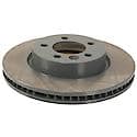 Run-True Metallurgic-Gray Coated Brake Disc (Rotor)