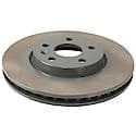 Run-True Metallurgic-Gray Coated Brake Disc (Rotor)