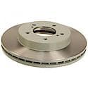 Run-True Metallurgic-Gray Coated Brake Disc (Rotor)