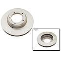 Run-True Metallurgic-Gray Coated Brake Disc (Rotor)