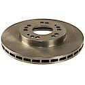 Run-True Metallurgic-Gray Coated Brake Disc (Rotor)