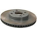 Run-True Metallurgic-Gray Coated Brake Disc (Rotor)