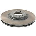 Run-True Metallurgic-Gray Coated Brake Disc (Rotor)