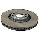 Run-True Metallurgic-Gray Coated Brake Disc (Rotor)