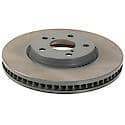 Run-True Metallurgic-Gray Coated Brake Disc (Rotor)