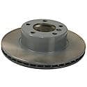 Run-True Metallurgic-Gray Coated Brake Disc (Rotor)