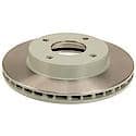 Run-True Metallurgic-Gray Coated Brake Disc (Rotor)