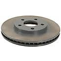 Run-True Metallurgic-Gray Coated Brake Disc (Rotor)