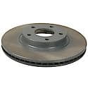 Run-True Metallurgic-Gray Coated Brake Disc (Rotor)