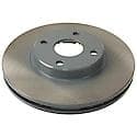 Run-True Metallurgic-Gray Coated Brake Disc (Rotor)