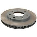 Run-True Metallurgic-Gray Coated Brake Disc (Rotor)