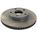 Run-True Metallurgic-Gray Coated Brake Disc (Rotor)