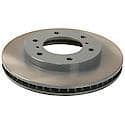 Run-True Metallurgic-Gray Coated Brake Disc (Rotor)