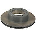 Run-True Metallurgic-Gray Coated Brake Disc (Rotor)