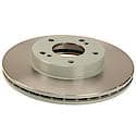 Run-True Metallurgic-Gray Coated Brake Disc (Rotor)