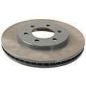 Run-True Metallurgic-Gray Coated Brake Disc (Rotor)