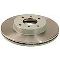 Run-True Metallurgic-Gray Coated Brake Disc (Rotor)