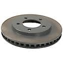 Run-True Metallurgic-Gray Coated Brake Disc (Rotor)