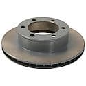 Run-True Metallurgic-Gray Coated Brake Disc (Rotor)