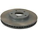 Run-True Metallurgic-Gray Coated Brake Disc (Rotor)