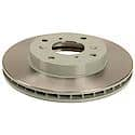 Run-True Metallurgic-Gray Coated Brake Disc (Rotor)