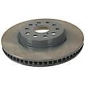 Run-True Metallurgic-Gray Coated Brake Disc (Rotor)