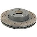 Run-True Metallurgic-Gray Coated Brake Disc (Rotor)