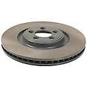 Run-True Metallurgic-Gray Coated Brake Disc (Rotor)