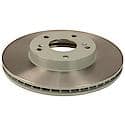 Run-True Metallurgic-Gray Coated Brake Disc (Rotor)