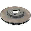 Run-True Metallurgic-Gray Coated Brake Disc (Rotor)