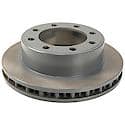 Run-True Metallurgic-Gray Coated Brake Disc (Rotor)