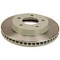 Run-True Metallurgic-Gray Coated Brake Disc (Rotor)